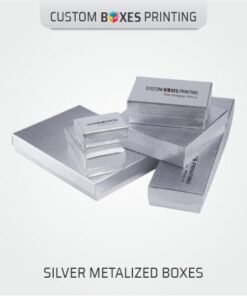 Custom Silver Foil Boxes