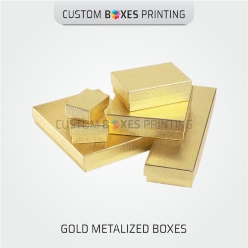 Custom Gold Foil Boxes