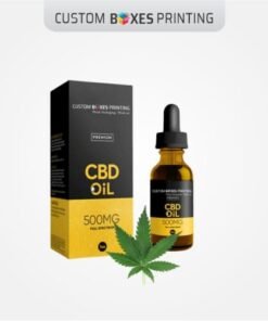 Custom printed cbd boxes