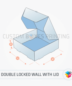 Double locked wall with lid