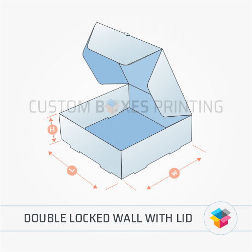 Double Locked wall with Lid
