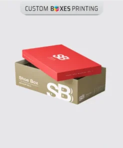 colorful shoe boxes with a lid
