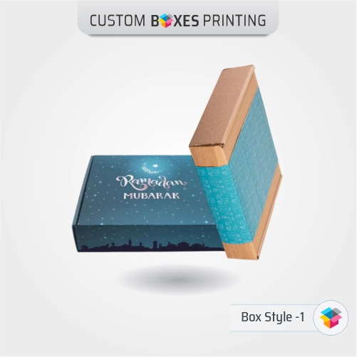 Ramadan Mubarak Box With Sleeves